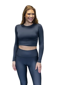 Kép 1/2 - Női fitness hosszú ujjú felső